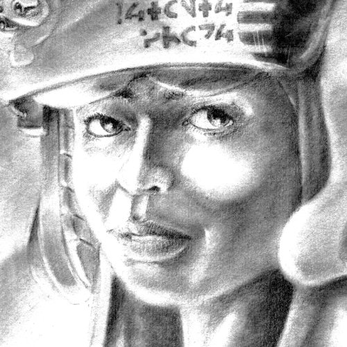 Karyce in Helmet Pencils