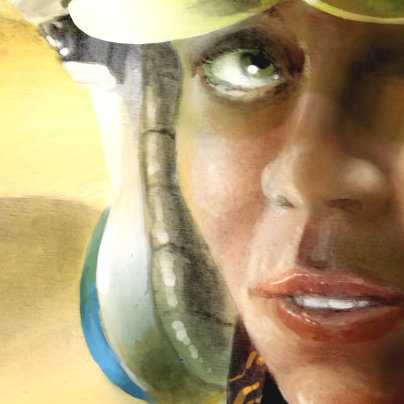 Karyce in Helmet